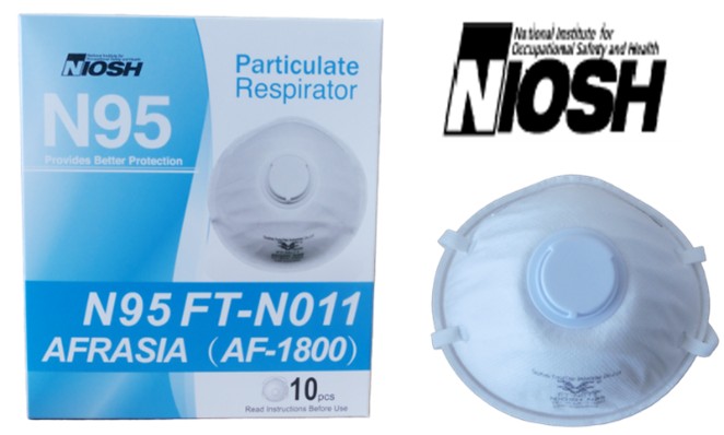 N95 mask with valve