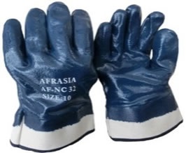 Nitrile coated